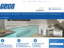 Tablet Screenshot of geco.fr