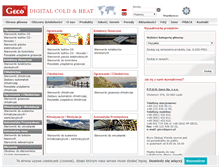 Tablet Screenshot of geco.pl
