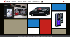 Desktop Screenshot of geco.cz