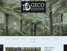 Tablet Screenshot of geco.org.au