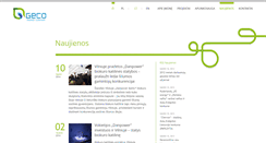 Desktop Screenshot of geco.lt