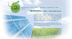 Desktop Screenshot of geco.coop